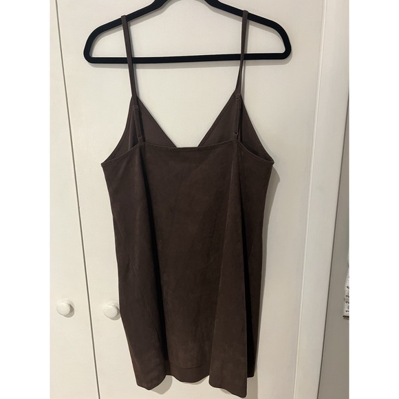 Wilfred Free Vivienne Dress Faux-Suede Tank Dress Size‎ Large Women's - Picture 6 of 7